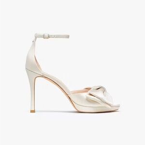 Kate Spade bridal bow sandals‎ NEW size 5